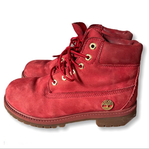 Timberland 4th Ruby Red Waterbuck Boots 